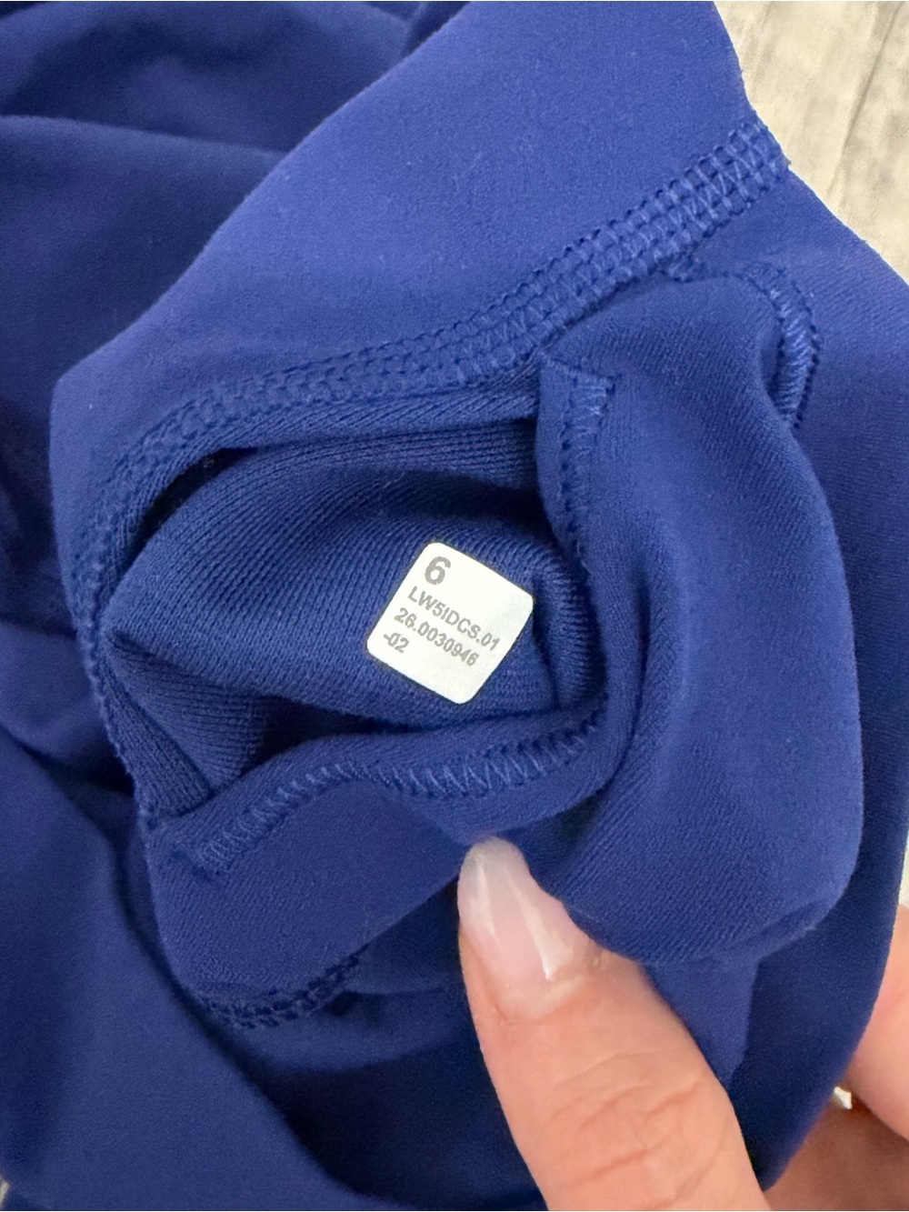 Lululemon Align No Line High Rise Leggings 25” Clubhouse Blue Size 6 Sold Out - Picture 6 of 7